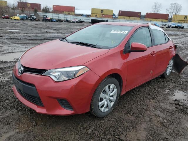 TOYOTA COROLLA L 2014 with VIN 2T1BURHE4EC005779 - Photo from auction