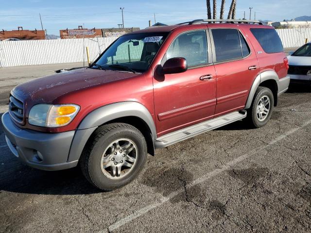 TOYOTA SEQUOIA sr 2003 with VIN 5TDZT34AX3S201103 - Photo from auction