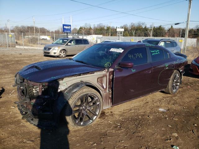 DODGE CHARGER SC 2020 with VIN 2C3CDXGJ3LH197176 - Photo from auction