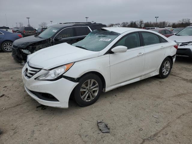 HYUNDAI SONATA GLS 2014 with VIN 5NPEB4AC4EH930669 - Photo from auction
