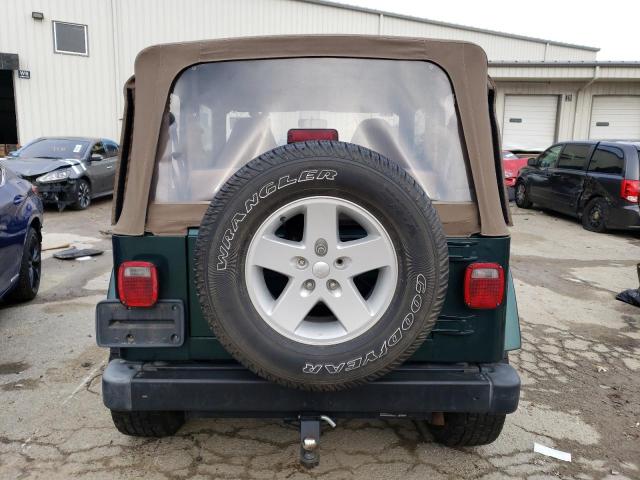 Photo 6 from auction – 2000 JEEP WRANGLER / with VIN 1J4FA59S6YP782147