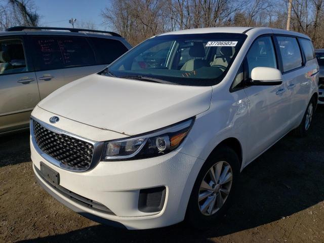 KIA SEDONA L 2015 with VIN KNDMA5C10F6015636 - Photo from auction