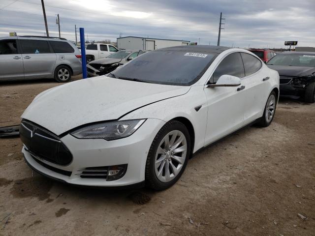TESLA MODEL S 2014 with VIN 5YJSA1H1XEFP56825 - Photo from auction