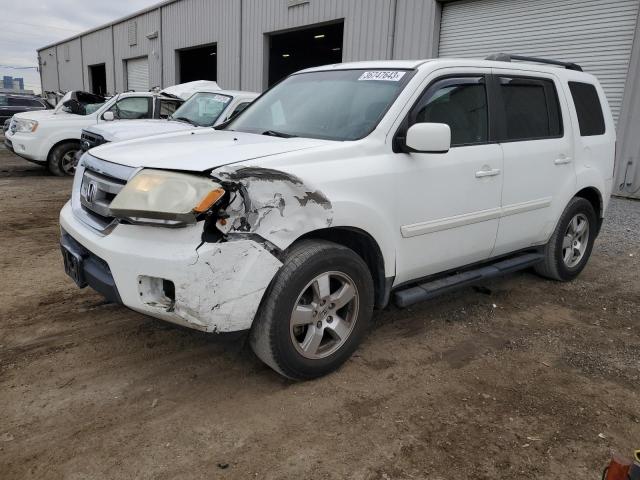 HONDA PILOT EXL 2011 with VIN 5FNYF3H54BB048382 - Photo from auction
