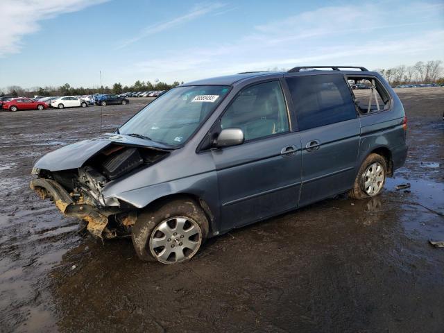 HONDA ODYSSEY EX 2002 with VIN 5FNRL18022B016438 - Photo from auction