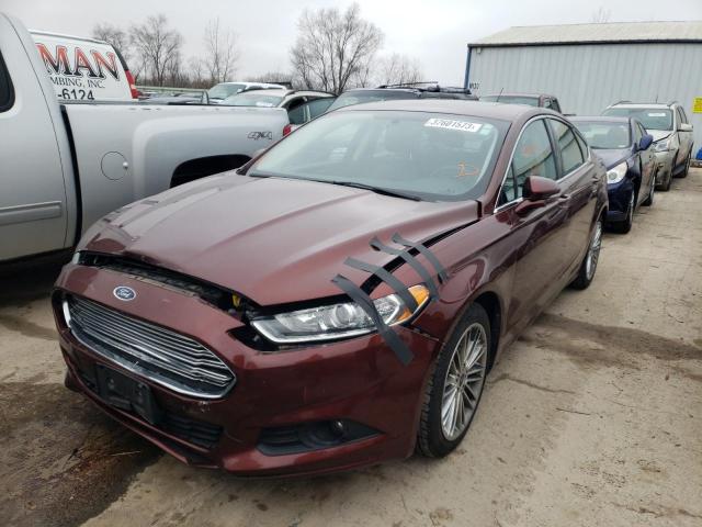 FORD FUSION SE 2015 with VIN 3FA6P0HD5FR160287 - Photo from auction