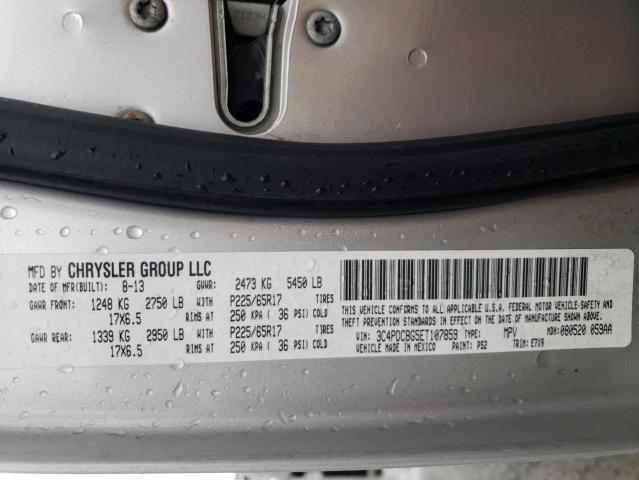 Photo 14 from auction – 2014 DODGE JOURNEY SX with VIN 3C4PDCBG5ET107859