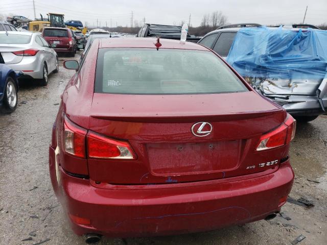 Photo 6 from auction – 2013 LEXUS IS 250 with VIN JTHCF5C26D5060796