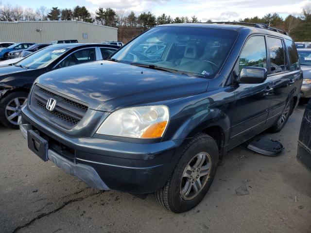 HONDA PILOT EXL 2004 with VIN 2HKYF18644H570186 - Photo from auction