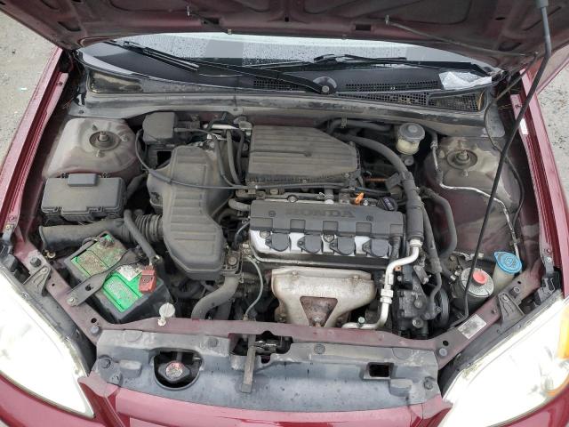 Photo 11 from auction – 2003 HONDA CIVIC LX with VIN 2HGES16593H605872