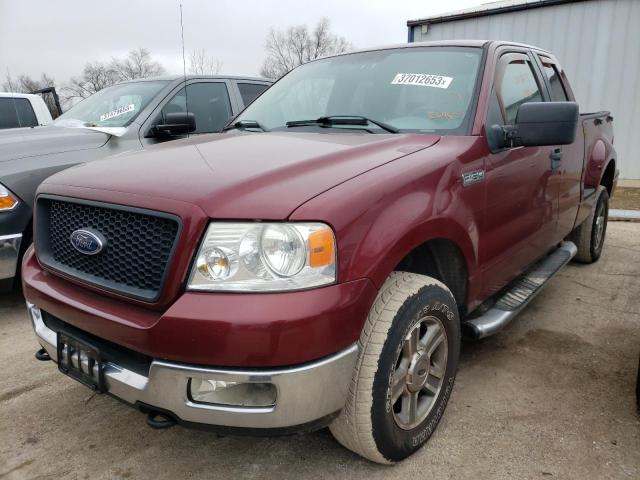 FORD F150 2005 with VIN 1FTPX04555KE64607 - Photo from auction