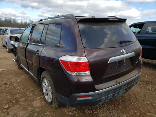 Photo 2 from auction – 2012 TOYOTA HIGHLANDER with VIN 5TDBK3EH3CS140368
