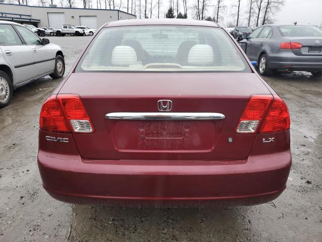 Photo 6 from auction – 2003 HONDA CIVIC LX with VIN 2HGES16593H605872