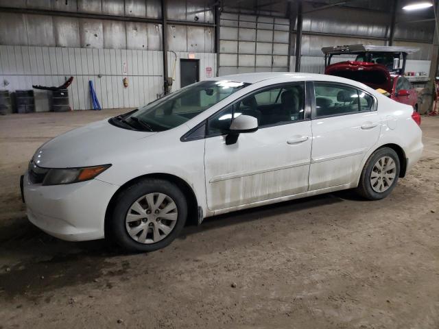 HONDA CIVIC LX 2012 with VIN 19XFB2F52CE004727 - Photo from auction