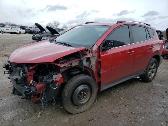 TOYOTA RAV4 XLE 2015 with VIN JTMRFREV1FJ019643 - Photo from auction