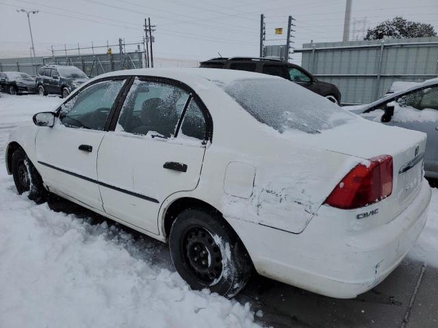 Photo 2 from auction – 2001 HONDA CIVIC DX with VIN 2HGES15291H539750