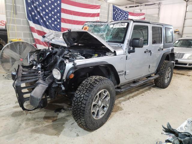 JEEP WRANGLER U 2015 with VIN 1C4BJWDG5FL512800 - Photo from auction