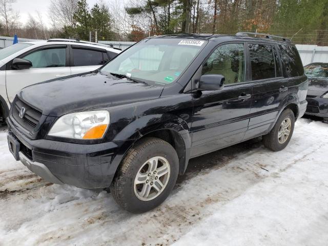 HONDA PILOT EX 2005 with VIN 2HKYF18485H519225 - Photo from auction