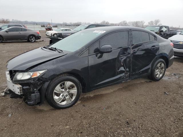 HONDA CIVIC LX 2013 with VIN 19XFB2F51DE236589 - Photo from auction