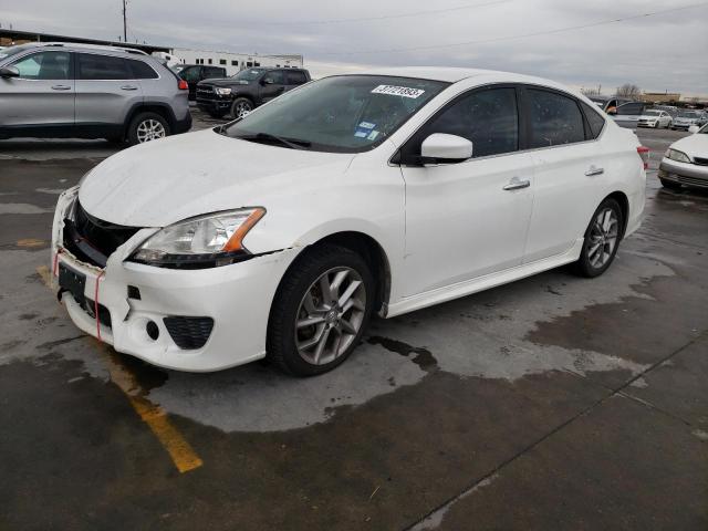 NISSAN SENTRA S 2013 with VIN 3N1AB7AP1DL624226 - Photo from auction