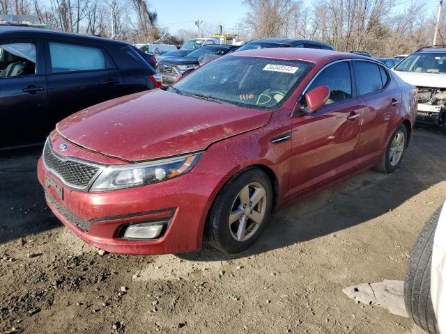 KIA OPTIMA LX 2015 with VIN 5XXGM4A73FG463599 - Photo from auction