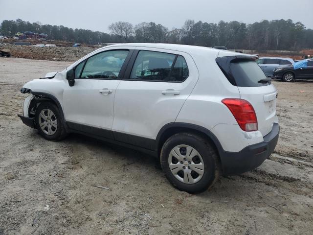 Photo 2 from auction – 2016 CHEVROLET TRAX LS with VIN 3GNCJKSB7GL129278