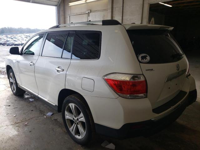 Photo 2 from auction – 2012 TOYOTA HIGHLANDER with VIN 5TDYK3EHXCS068739