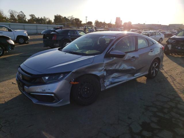 HONDA CIVIC LX 2021 with VIN 2HGFC2F67MH504346 - Photo from auction