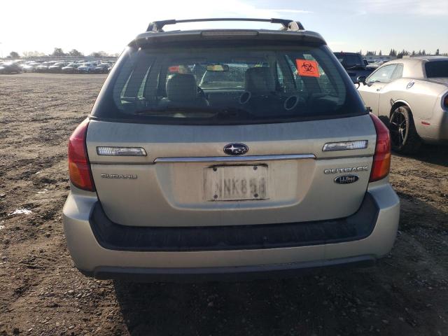 Photo 6 from auction – 2006 SUBARU LEGACY OUT with VIN 4S4BP86C964313467