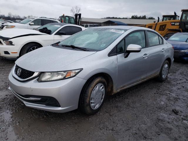 Photo 1 from auction – 2014 HONDA CIVIC LX with VIN 19XFB2F51EE086601