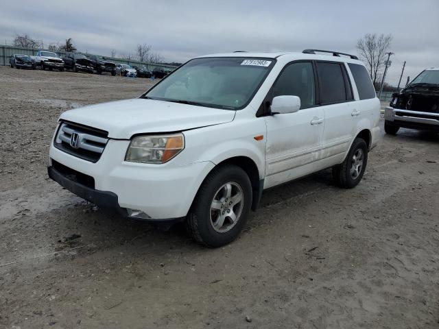 HONDA PILOT EXL 2007 with VIN 2HKYF18537H522190 - Photo from auction