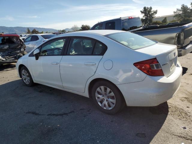 Photo 2 from auction – 2012 HONDA CIVIC LX with VIN 19XFB2F59CE323767