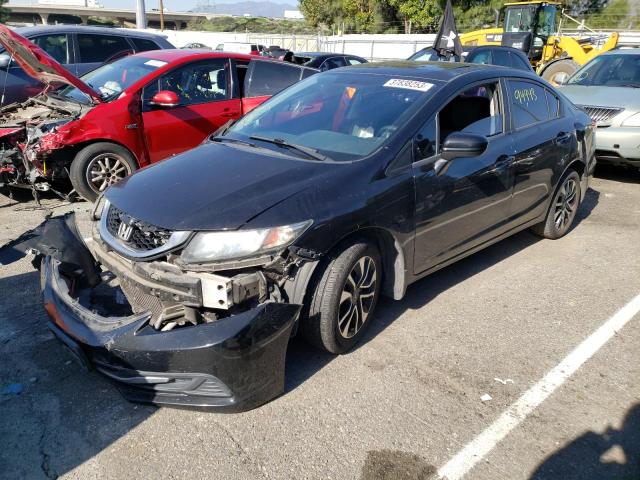 HONDA CIVIC EX 2015 with VIN 2HGFB2F86FH522425 - Photo from auction