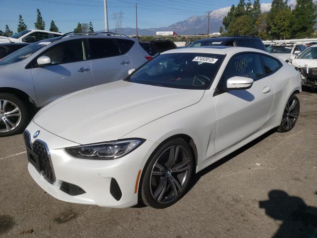 BMW 430I 2022 with VIN WBA53AP06NCK13241 - Photo from auction