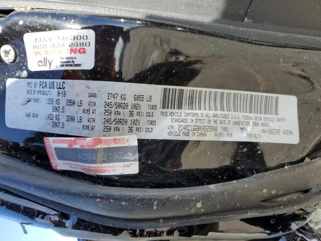 Photo 14 from auction – 2019 CHRYSLER PACIFICA L with VIN 2C4RC1GG8KR525906