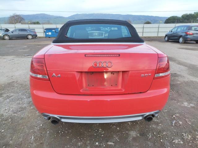Photo 6 from auction – 2007 AUDI A4 S-LINE with VIN WAUBF48H67K015445