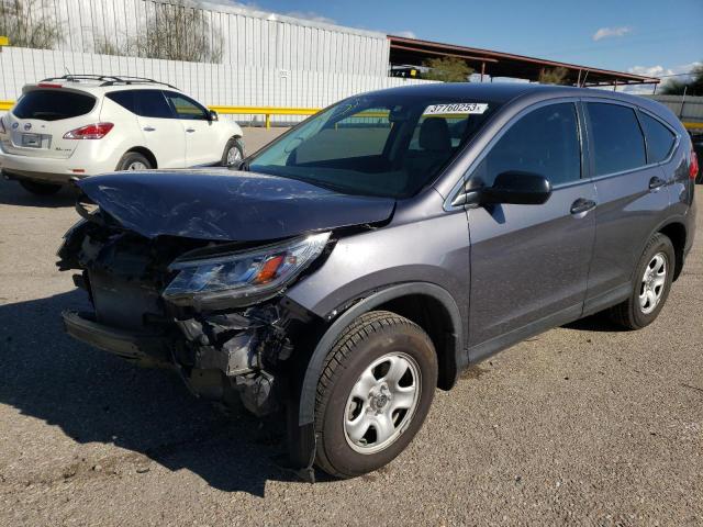 HONDA CR-V LX 2016 with VIN 5J6RM4H37GL130572 - Photo from auction