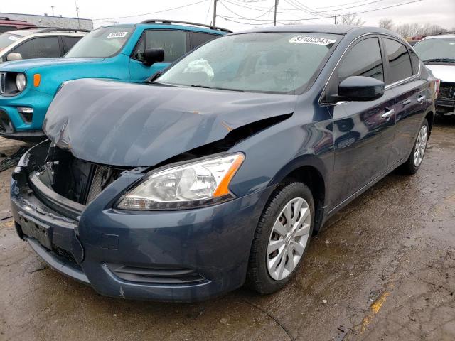 NISSAN SENTRA S 2013 with VIN 3N1AB7AP4DL615262 - Photo from auction