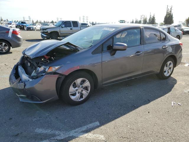 HONDA CIVIC LX 2015 with VIN 19XFB2F56FE291137 - Photo from auction