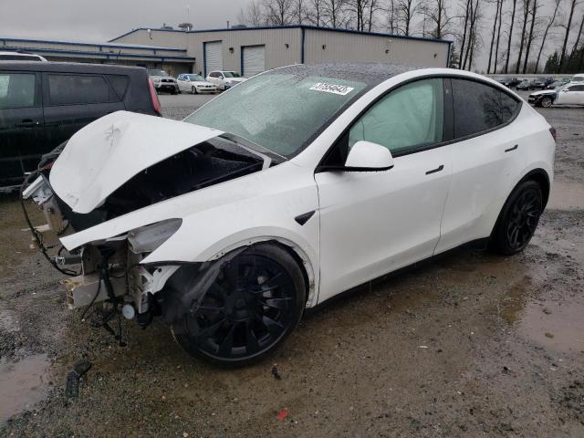 TESLA MODEL Y 2021 with VIN 5YJYGDEEXMF273058 - Photo from auction