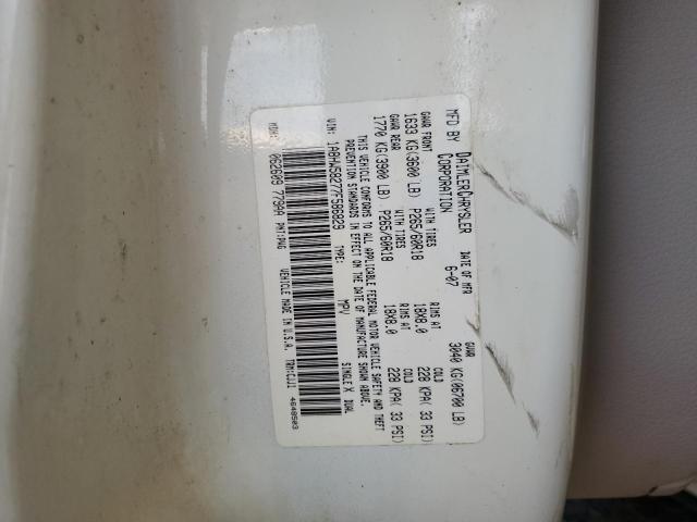 Photo 14 from auction – 2007 CHRYSLER ASPEN LIMI with VIN 1A8HW58277F586829