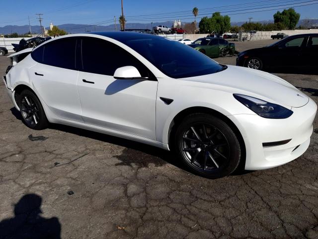 Photo 4 from auction – 2022 TESLA MODEL 3 with VIN 5YJ3E1EAXNF125327