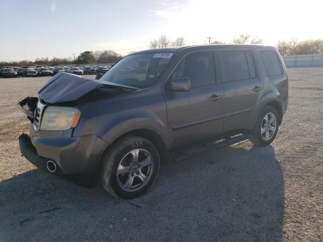 HONDA PILOT EXLN 2014 with VIN 5FNYF3H72EB003589 - Photo from auction
