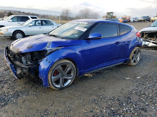 HYUNDAI VELOSTER T 2013 with VIN KMHTC6AE3DU147800 - Photo from auction