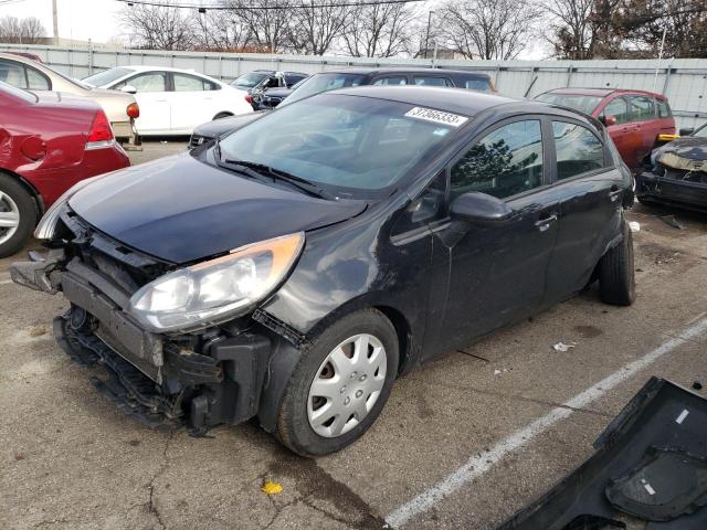 KIA RIO EX 2013 with VIN KNADN5A38D6203730 - Photo from auction