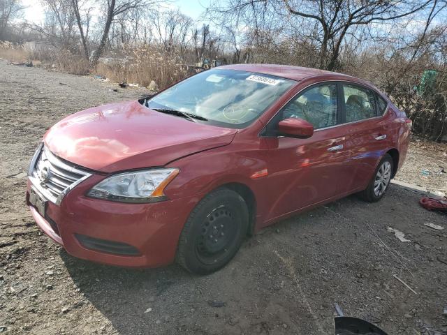 NISSAN SENTRA S 2014 with VIN 3N1AB7AP3EY293170 - Photo from auction