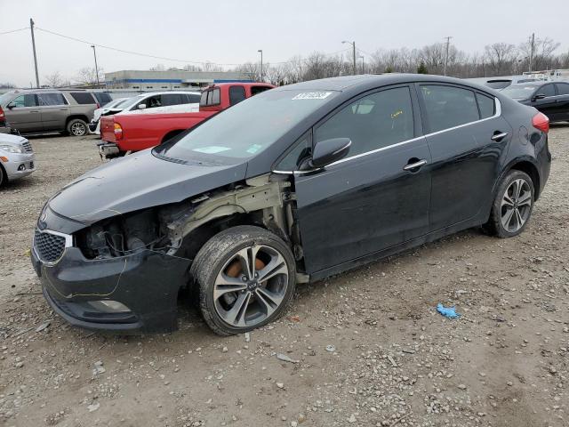 KIA FORTE EX 2014 with VIN KNAFZ4A89E5058336 - Photo from auction