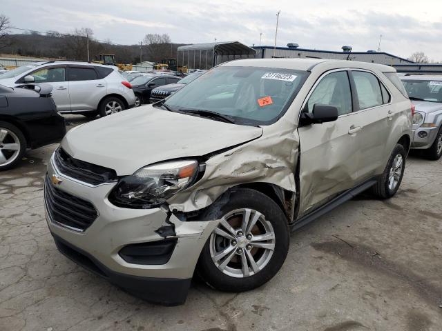 CHEVROLET EQUINOX LS 2016 with VIN 2GNALBEK7G1136360 - Photo from auction