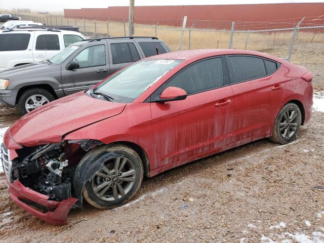 HYUNDAI ELANTRA SE 2018 with VIN 5NPD84LF1JH328811 - Photo from auction