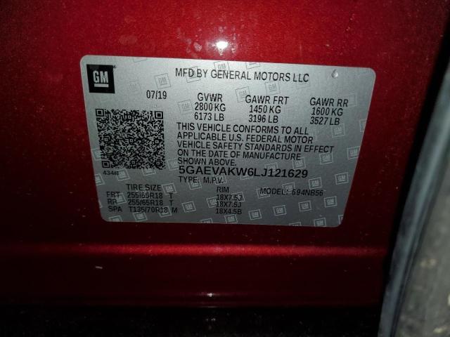 Photo 14 from auction – 2020 BUICK ENCLAVE ES with VIN 5GAEVAKW6LJ121629